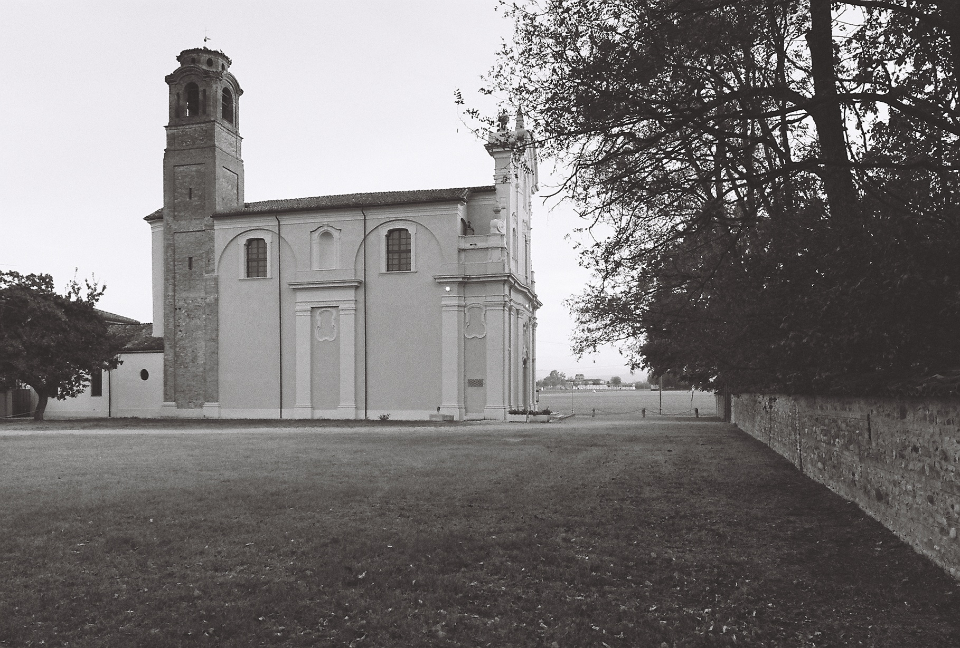 Church in Paderna, south of Piacenza, Italy