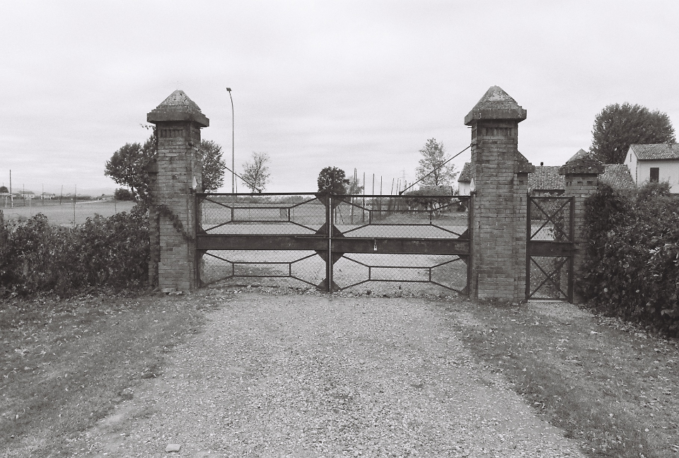 Gate in Cadeo, Italy