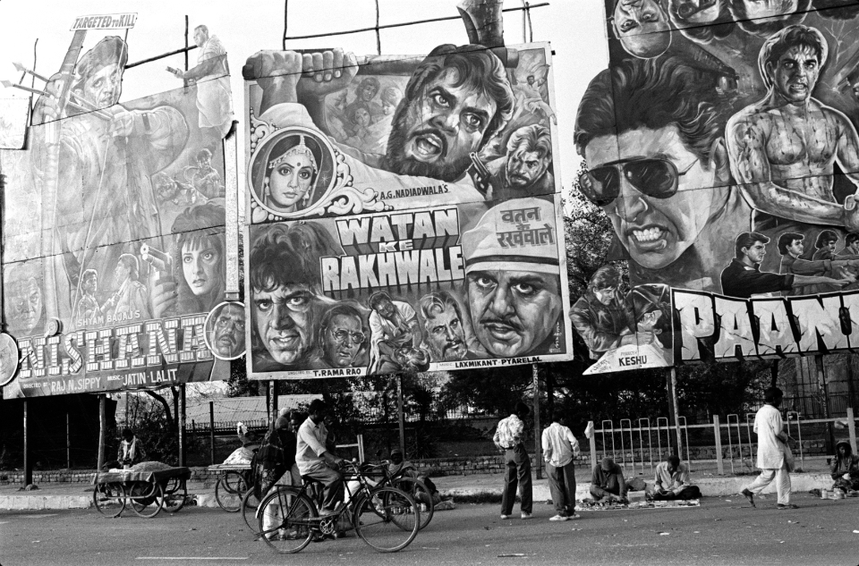 billboards, New Delhi 1995