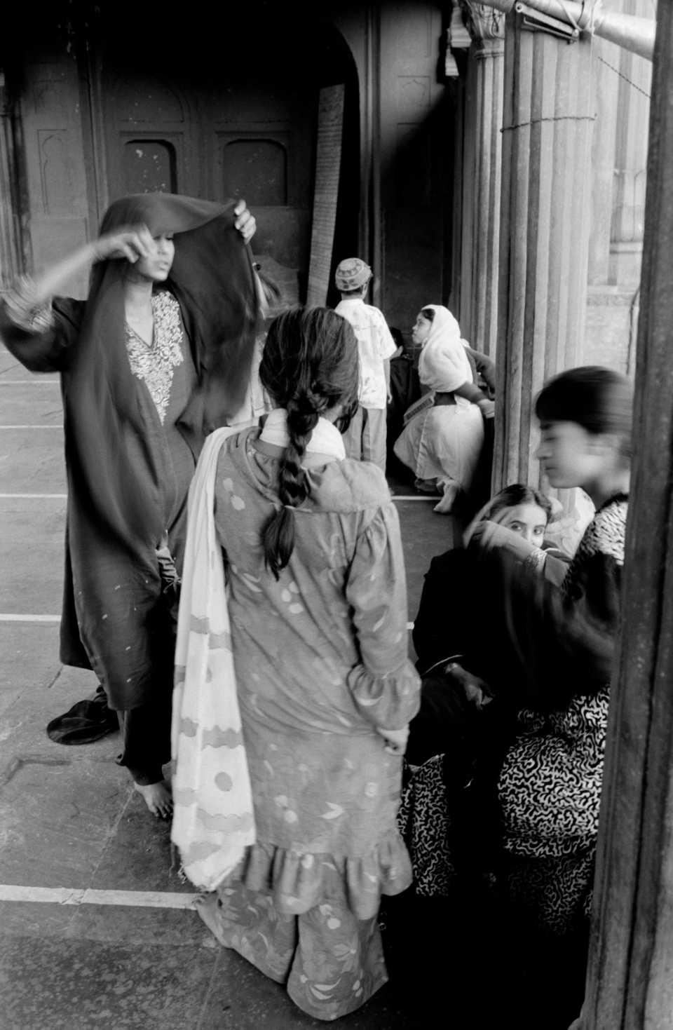 group of women, New Delhi 1995