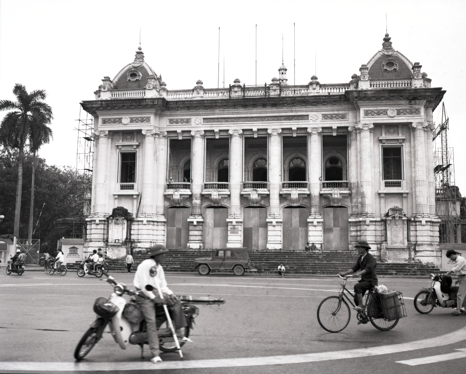 official building, Hanoi 1996