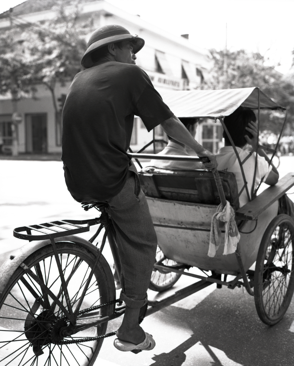 cycle rickshaw, Hanoi 1996
