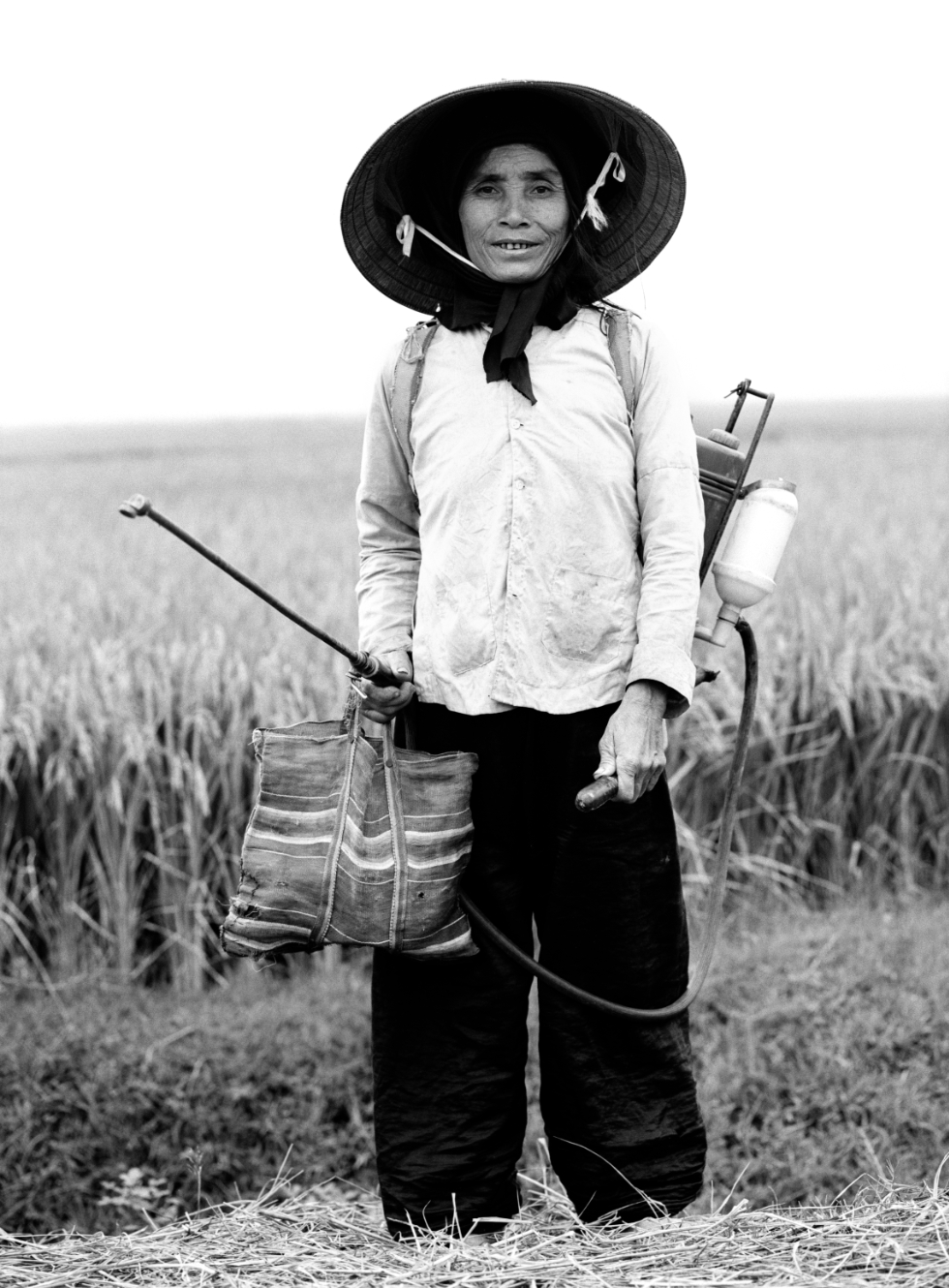 old farmer, Hanoi 1996