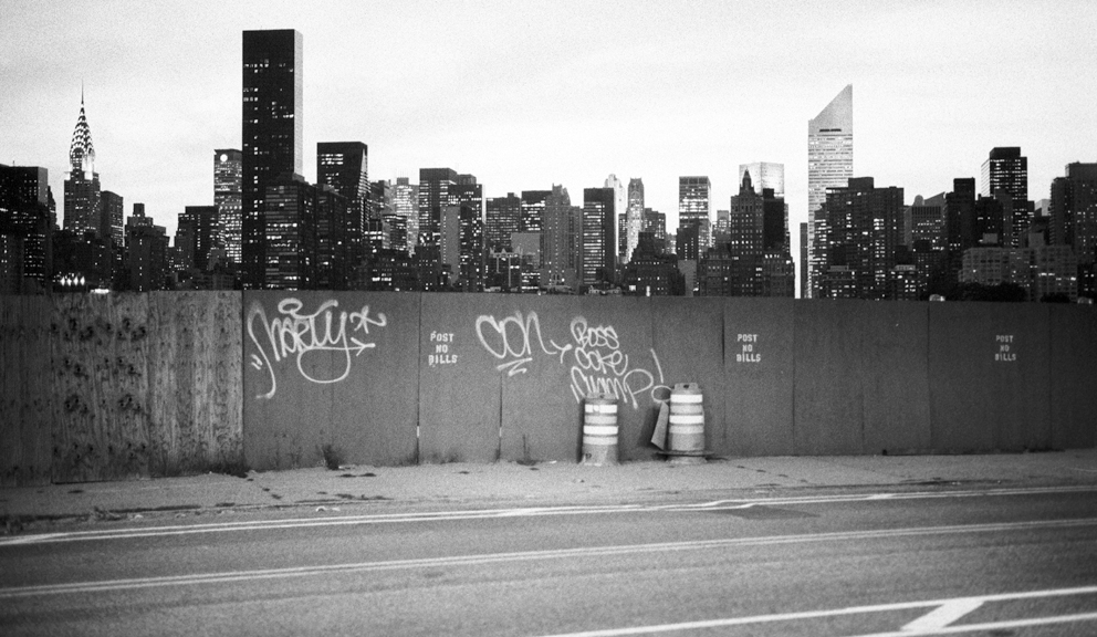 manhattan skyline from long island city