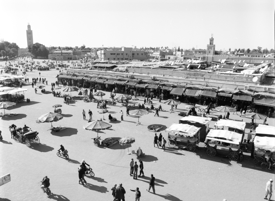 Jemaa el-Fnaa square, 2008