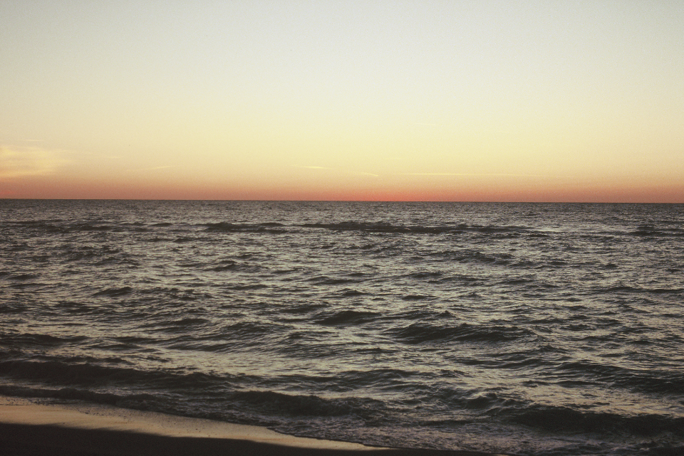 sunset on the gulf of mexico